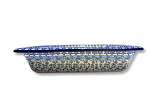 854 Bunzlau Rechthoekige schaal XXL 1821X Rechthoekige schalen zonder oor